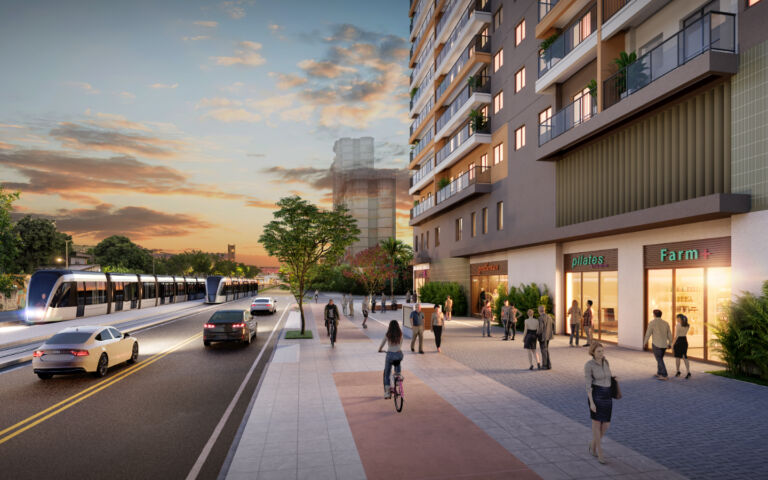 Residencial Pixinguinha - VLT na porta