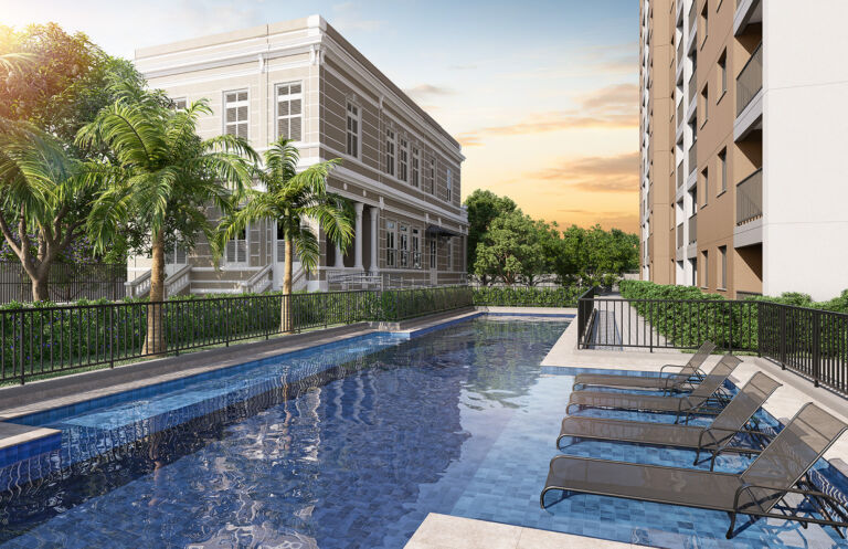 Luzes do Rio - Apartamentos em São Cristóvão - Bicicleta elétrica - Piscina